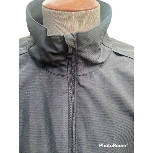 Adidas Men’s Performance All Weather Zip Front Jacket Size XXL Black - Picture 4 of 9